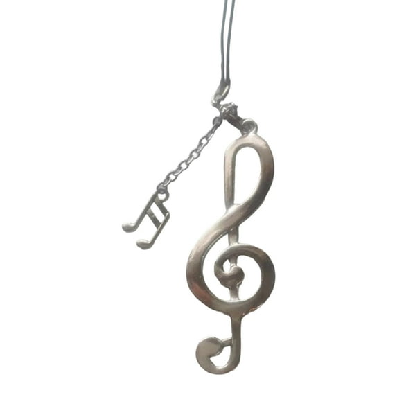 COOLHOOD Adorable Musical Note Keychain Charm Adorable Musical Note Alloy Keyring Bag Charm Phone Accessory For Girls
