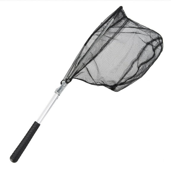 COOLHOOD Aluminum Alloy Frame Foldable Landing Net Light weight Fish Fishing Net Folding Fishing Landing Net for Outdoor