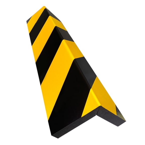 COOLHOOD Auto Adhesive Garage Wall Guard Bumper Protectors High Visibility Yellow Black Foam Pad For Car In Parking Spaces