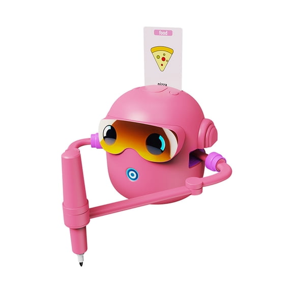 COOLHOOD Auto Drawing Robot For Educational STEM Toy With USB Charging Card Recognition Automatic Art Learning Playset