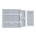 thumbnail image 1 of COOLHOOD Box Resin Molds Silicone Jewelry Storage Mold Epoxy Casting for Case Mold 19x15cm Rectangular Silicone Mold, 1 of 3