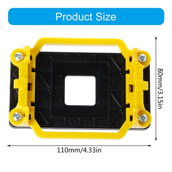 COOLHOOD CPU Radiator Cooling Fan Base Holder Mainboard Bracket For /AM3/FM1/FM2/940