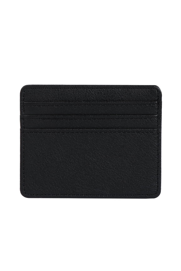 Card Holder Wallet Blocking Business Credit Cards Holders Money for Case PU Leather Purse for Women Men