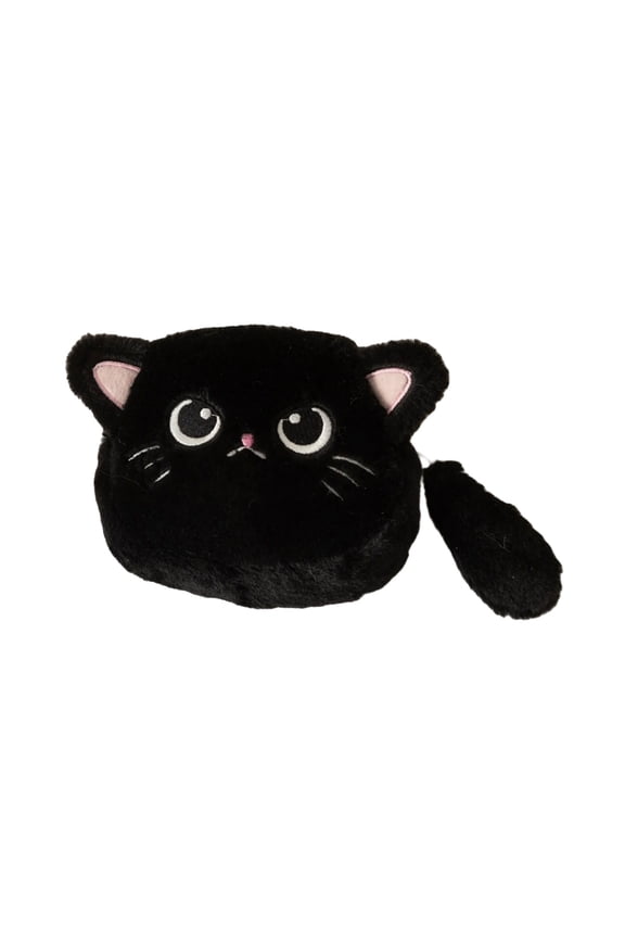 Cats Shaped Coin Purse,Plush Coin Pouches, lovely Wallet with Zippers,Small Change Purse for Women Portable Cosmetic Bag