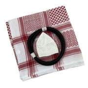 COOLHOOD Classical Arab Styles Mens Shemagh Hairband Traditional Arabian Headwear For Daily Wear And Special Event Celebration