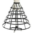 thumbnail image 1 of COOLHOOD Crinoline Underskirt Petticoat Cage 2/3/4/5 Hoops for Women Girls Bridal Dress Vintage Gown Short Long Hoop Skirt, 1 of 3