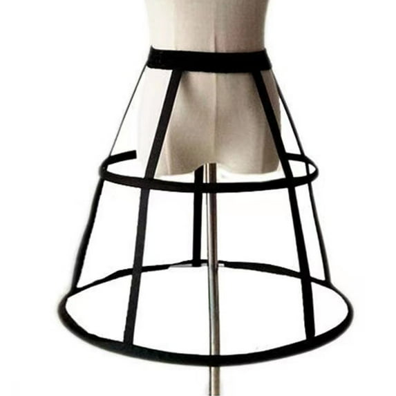 COOLHOOD Crinoline Underskirt Petticoat Cage 2/3/4/5 Hoops for Women Girls Bridal Dress Vintage Gown Short Long Hoop Skirt