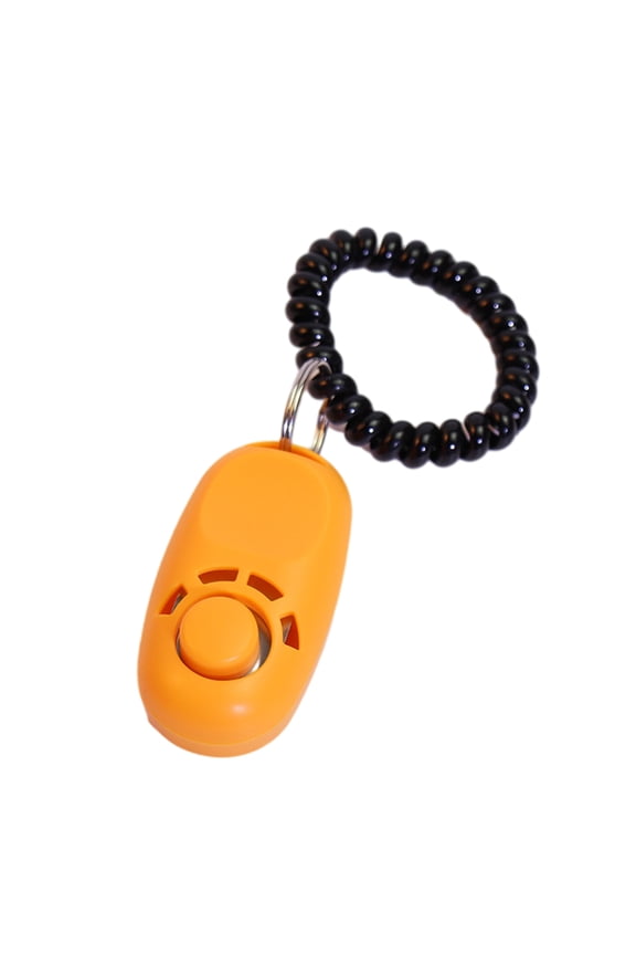 Dogs Training Clickers Pet Dogs Trainer Tool Stretch Help Wrist Rope Sound Keychains Dogs Training Clickers