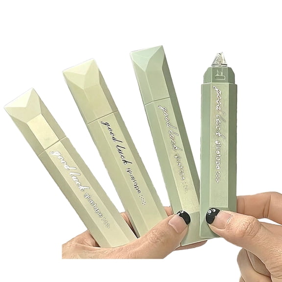 COOLHOOD Double Sided Tape Roller Glues Tape Pen Double-Sided Adhesive Tapes Runner Scrapbook School Office Journaling Supplies