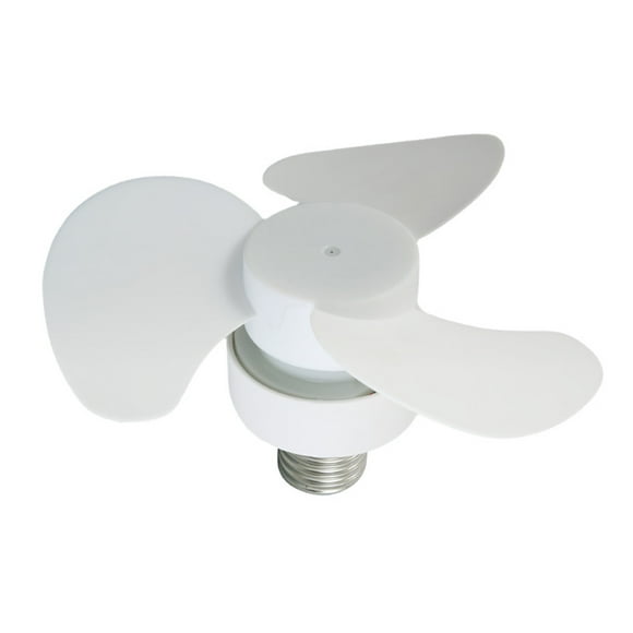 COOLHOOD E27 Desk Fan Small Quiet Personals Portable Fan with Flexible Tube Adjustable Cooling Fan 5.5inch Office Table Fan