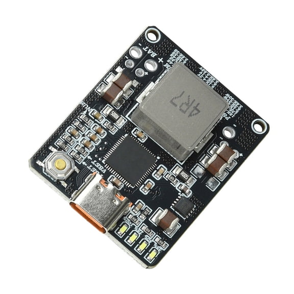 COOLHOOD Efficiency IP2369 PD45W Bidirectional Fast Charging Module Featuring LCD Display for 2-6S Battery Laptop Power Projects