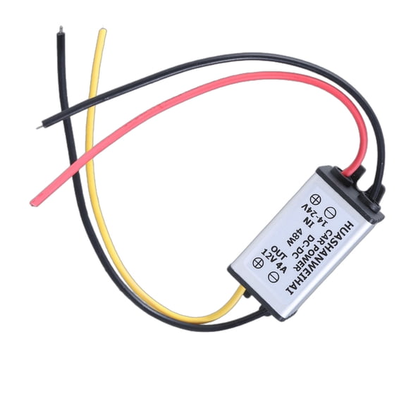COOLHOOD Efficient Car Voltages Regulator 14-24V to 12V Converters Step Down Power Module for Electronics Car Player Use