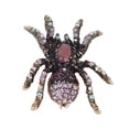 thumbnail image 1 of COOLHOOD Elegant Fashion Brooch Accessory Trendy Spiders Designed Brooch with Rhinestones Delicate Collar Pin Jewelry, 1 of 2