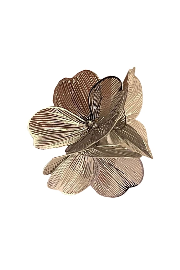 Elegant Floral Rings for Women Vintage Styles with Waterfall Fishtail Designs and Stylish Diamonds Daily Use