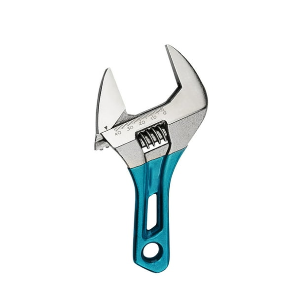 COOLHOOD Ergonomic Adjustable Spanner Heavy Duty Carbon Steel Wide Jaw Design For Home Repair And Industrial Use Pipe Maintenance
