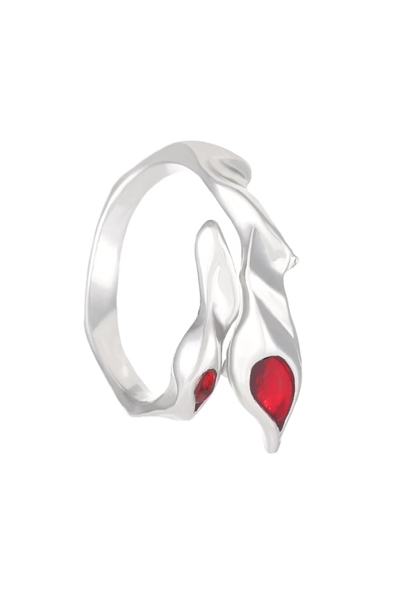 Fashion Dating Rings Open Rings Adjustable Alloy Texture Finger Jewelry Suitable for Various Occasion
