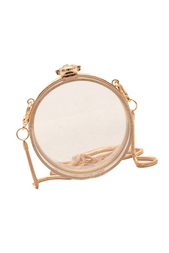 Fashion Transparent Jelly Bag For Women Practical Acrylic Square Bag Small Shoulder Purse Evening Handbag For Daily Use