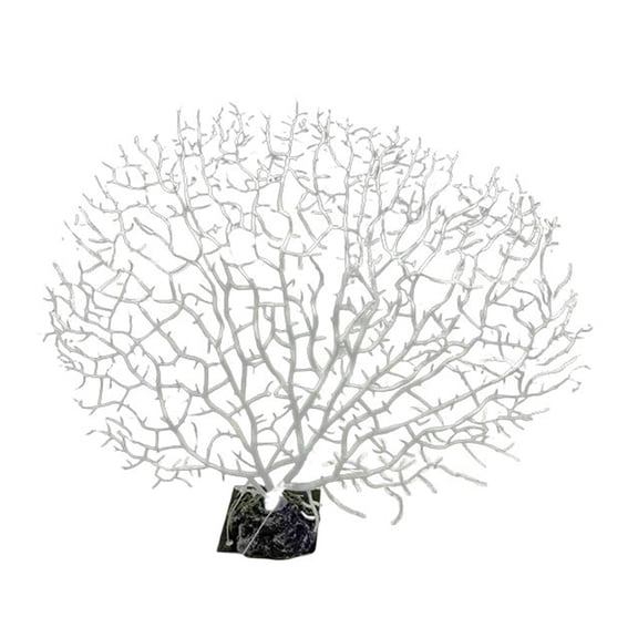 COOLHOOD Faux Artificial Branch Sea Fan Decorations Aquariums Ornament Fish Tanks Landscape