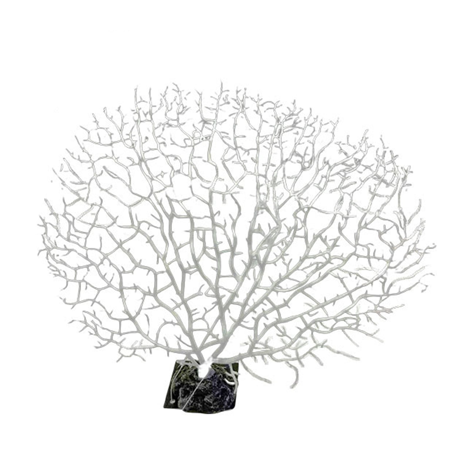 Picture of COOLHOOD Faux Artificial Branch Sea Fan Decorations Aquariums Ornament ...