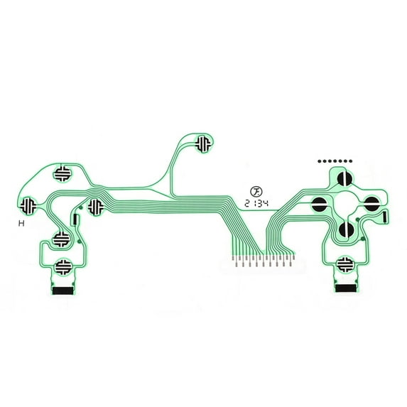 COOLHOOD Film Controller Keyboard Cable PCB JDS-055 Circuit Board Replacement Buttons Tape for Console