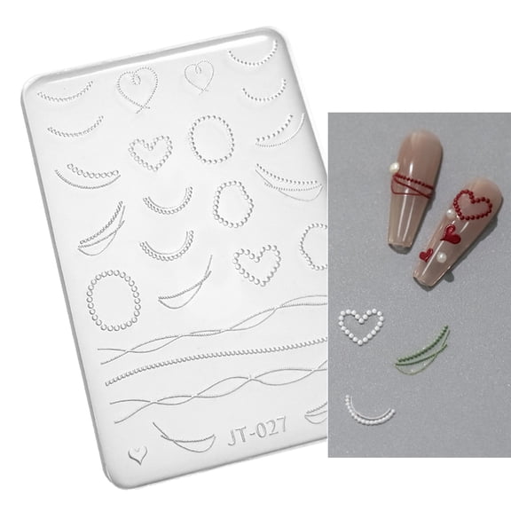 COOLHOOD Flower Art Silicone Mold Butterfly Embossing Gel Print Stencil Carving Template Tool for Art Decor