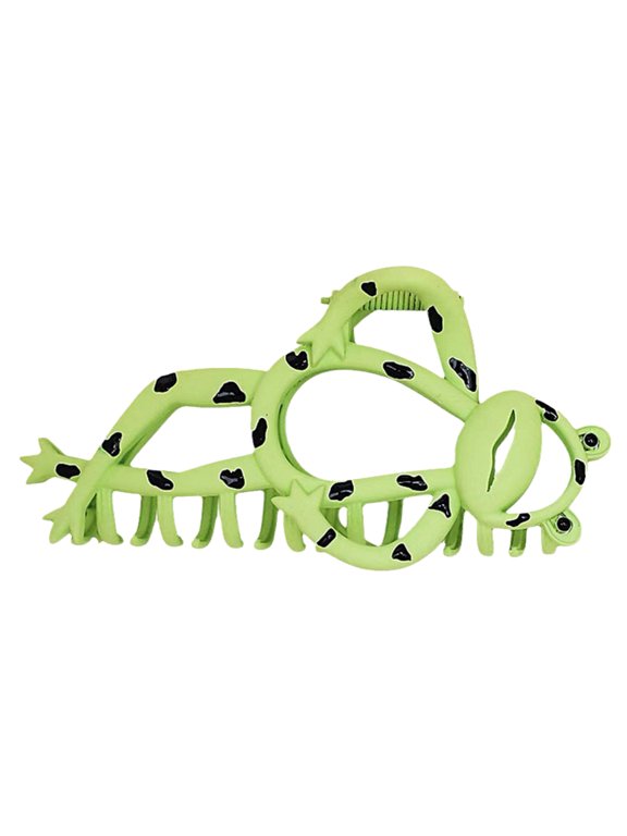 Funny Frogs Hair Claw Clips Metal Hairpin Hair Clamp Headress Styling Tools for Women Girls