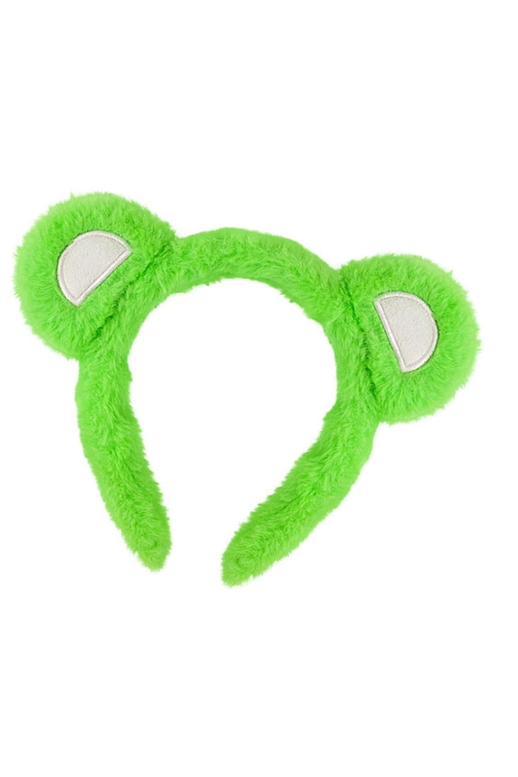Furry Bear Ear Headband With Adjustable Design For Kids And Women Soft Plush Hair Accessory For Daily Use Or Parties