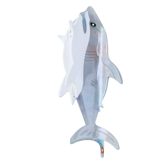 COOLHOOD Hair Claw Clip Fish Theme Hair Claw Clamp Lovely Valentine's Day Hair Holder Barrettes Strong Hold Hairpin