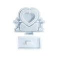 thumbnail image 1 of COOLHOOD Heart Shaped Resin Frame Mold Cupids Photo Frame Molds for Create Photo Frames for Table Home Decor, 1 of 3