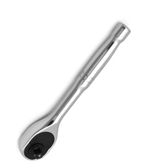 COOLHOOD Heavy Duty 1/2" 1/4" 3/8" Ratcheting Spanner Wrench Handle Tool With 24T Fast Rotating Mechanism Comfortable Grip Design