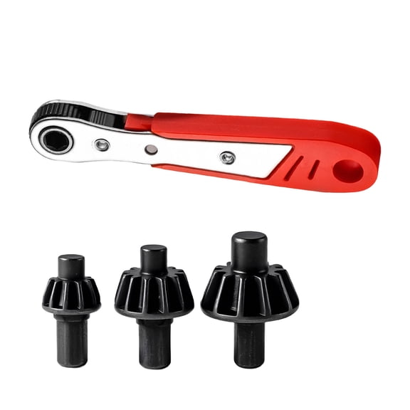 COOLHOOD Heavy Duty Metal Corner Screwdriver Tool 36 Toothed Ratcheting Mechanism For Narrow Space Automotive Maintenance Tasks