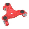 thumbnail image 1 of COOLHOOD Heavy Load Carriers Triangular Base Furniture Roller Mover Dollies Tool 3 Wheel Swivels Caster For Home Industrial Use, 1 of 3