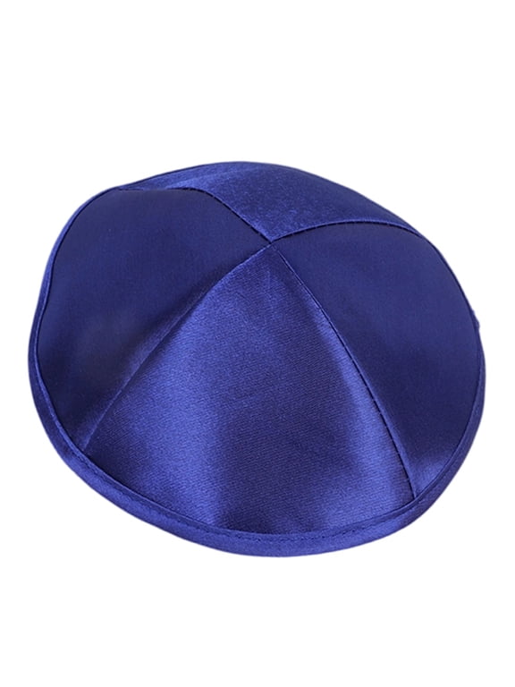 Kippah Cap Round Ethnic Hat for Cultural Event Activities Comfortable Breathable Polyester Fabric Hat