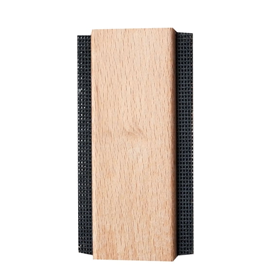 COOLHOOD Manual Fuzz Shaver Sweater Lint Remover Wood Trimmer Combs Double Sided Hair Removers for Clothes Blanket Household Tool