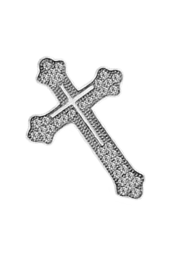 Modern Men's Crosses Brooch Lapel Pin Classical Men's Crosses Lapel Pin for Business Meetings and Fashion Enthusiasts