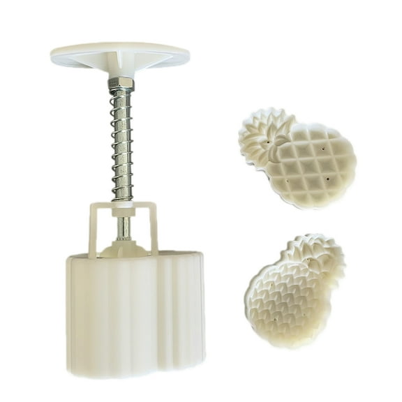 COOLHOOD Mold 30g Pineapple Stamp Biscuit Mould Baking