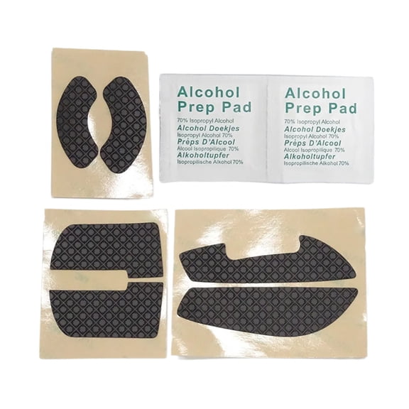 COOLHOOD Mouse Grip Tapes Mouse Skin Side Stickers For Enhances Control Pre Cut Easy Installs Absorbs Sweat Mouse Sticker