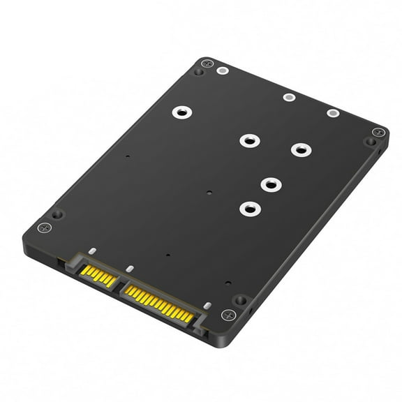 COOLHOOD Msata Solid States Disk To SATA3.0 2.5inch Solid States Disk Enclosure Solid States Disk Enclosure Hard Disk Case