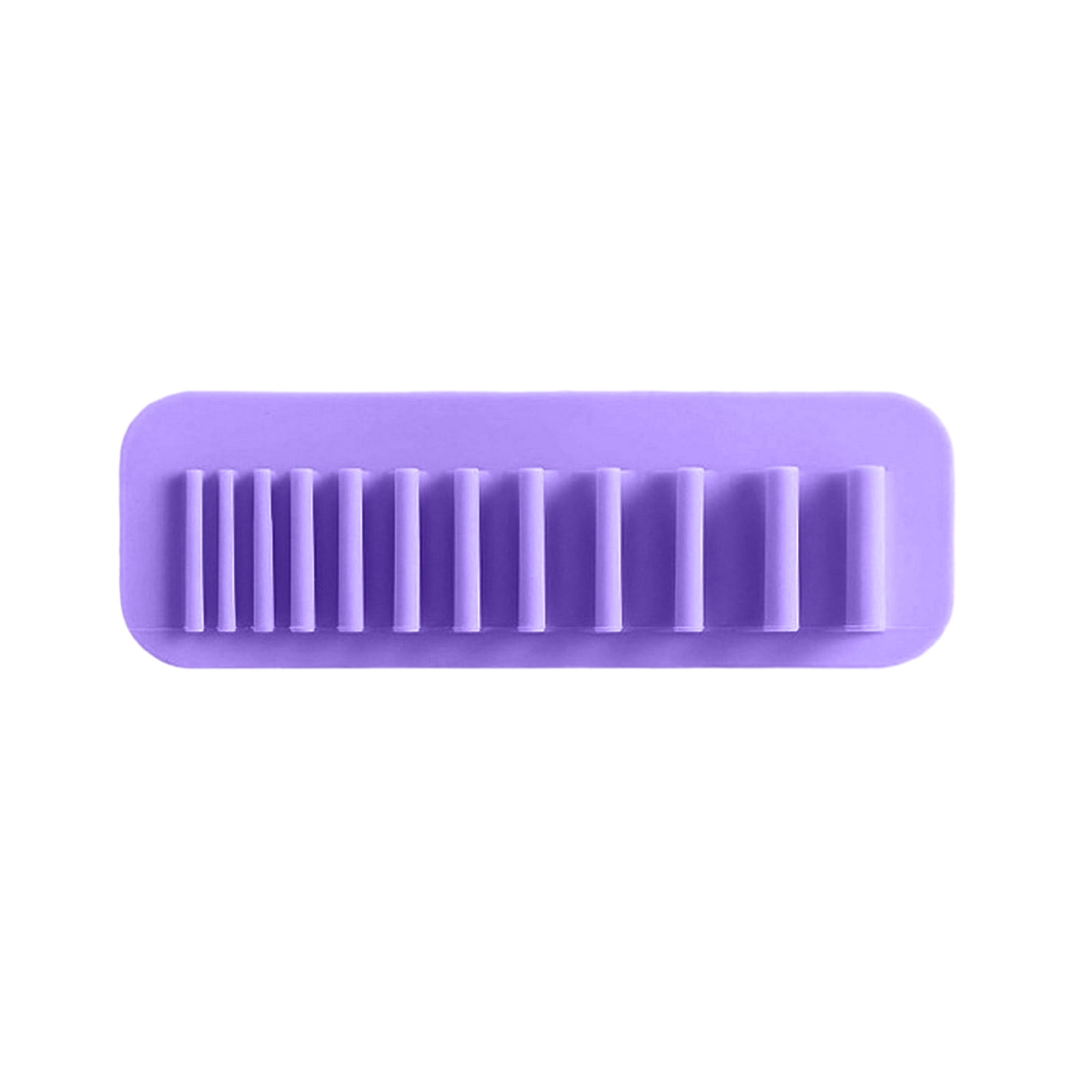 COOLHOOD Multicolor Silicone Cosmetic Brush Drying Rack Wall-Mounted ...