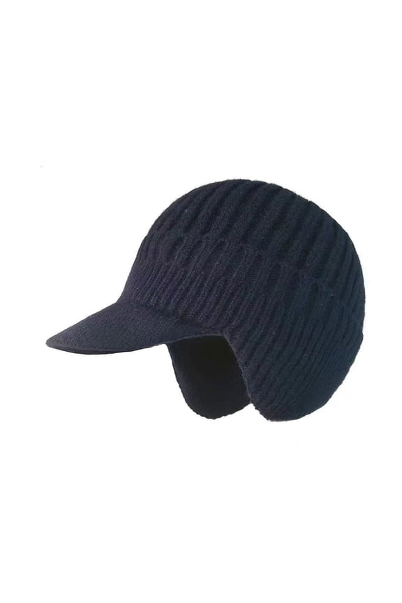 Multifunctional Fleece Lined Caps With Ear Flaps Insulated Winter Hat Breathable Cap For Men Women And
