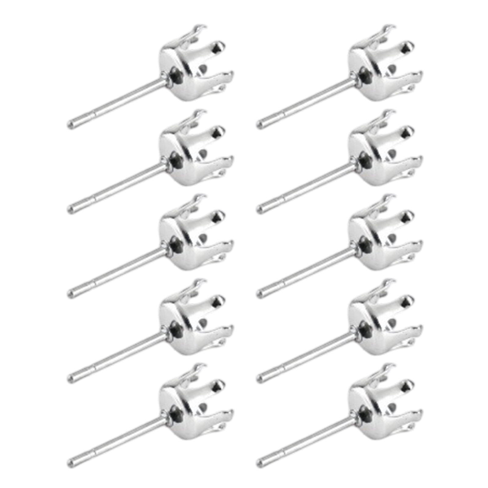 COOLHOOD Multipacks Sturdy Stainless Steel Earring Posts Decoration for Sensitive Skin and Professional Jewelry Crafting