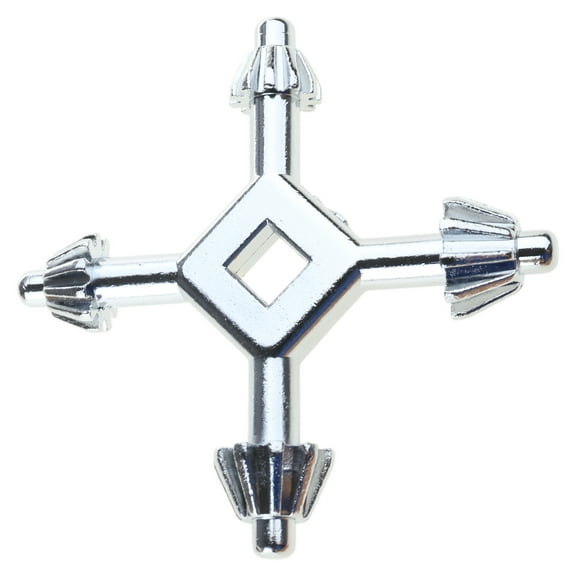 COOLHOOD Multipurpose 4 In 1 Drill Chucks Wrench 4 Head Professional Chucks for Most Power Tool and Drilling Machines