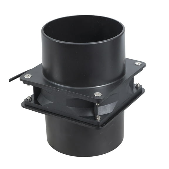 COOLHOOD Multipurpose Energy Efficient Double Port USB Powered Inline Fan With 3 Speed Settings Resistant Construction