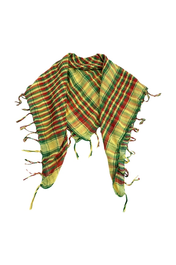 Multipurpose Scarf Wrap Arabic Shemagh Thin Polyester For Travel Outdoor Daily Use