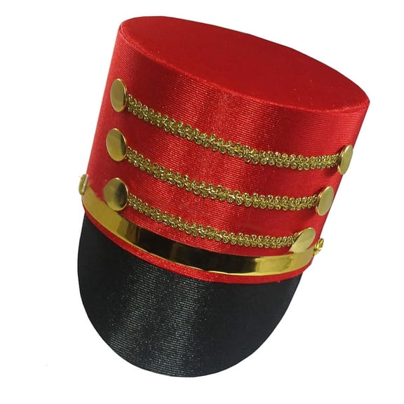 COOLHOOD Nutcrackers Soldier Tall Hat Stage Performances Hat Warm Comfortable Hat for Holiday Celebrations