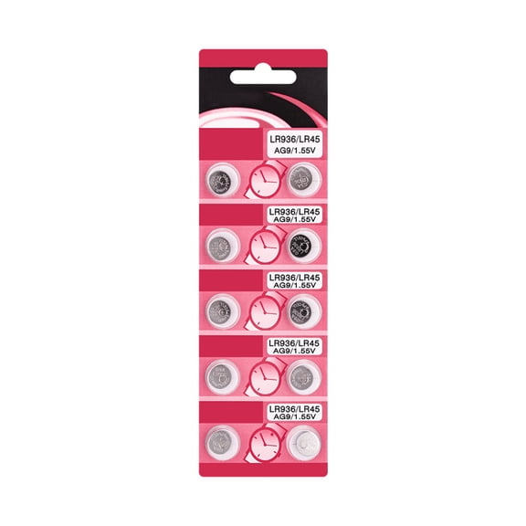 COOLHOOD Pack Of 10/20 AG9 LR936 Alkaline Button Cell Battery AG9 LR936 Battery For Watches Calculators Small Electronic Device