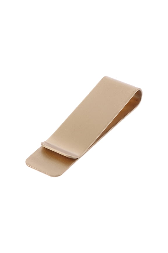 Pocket Brass Metal Clip Men Purse Credit Card Cash Clamp Money Clip Wallet