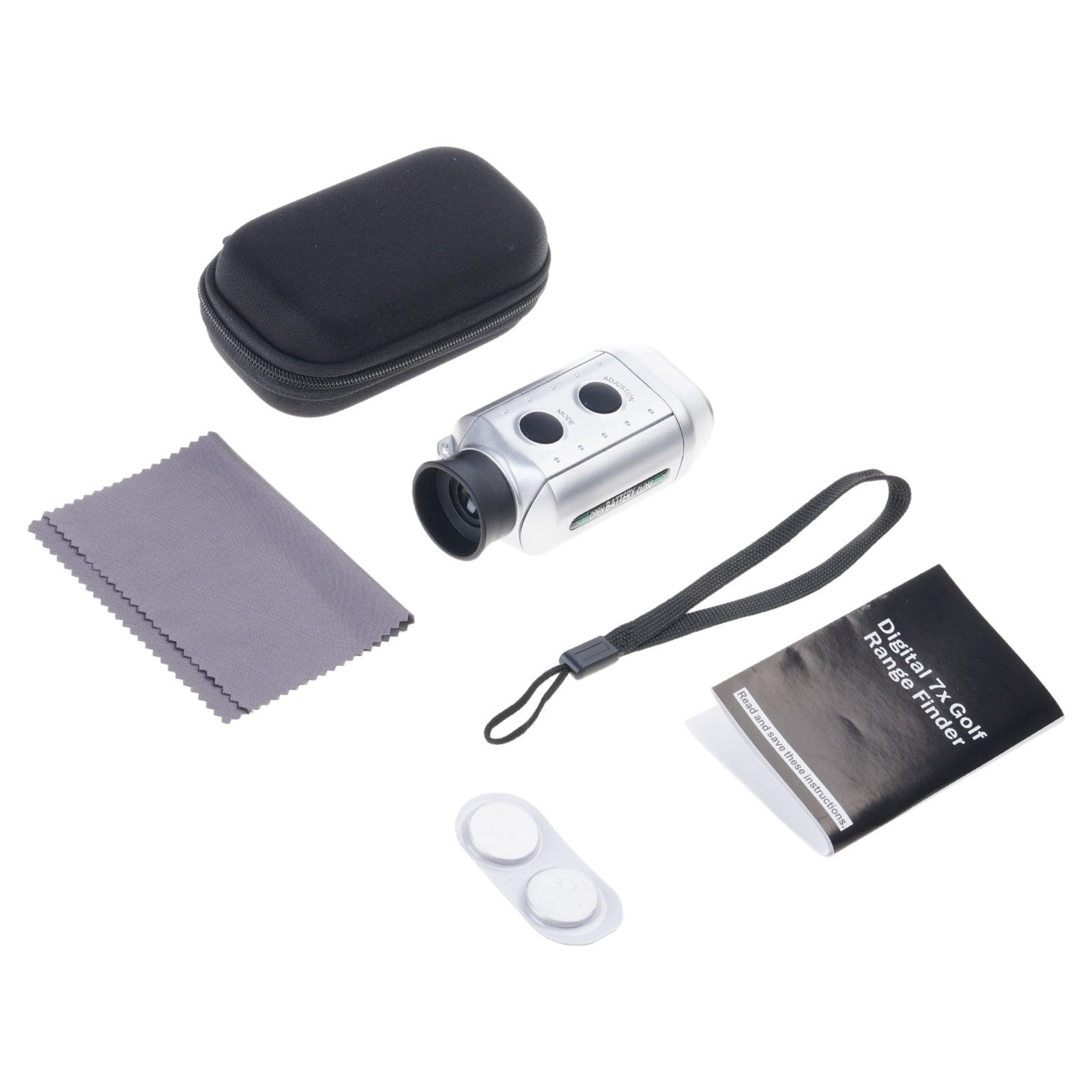 COOLHOOD Portable Aluminum Golf Rangefinder Featuring Fast Distance Calculation And Fogproof Design With Digital Display
