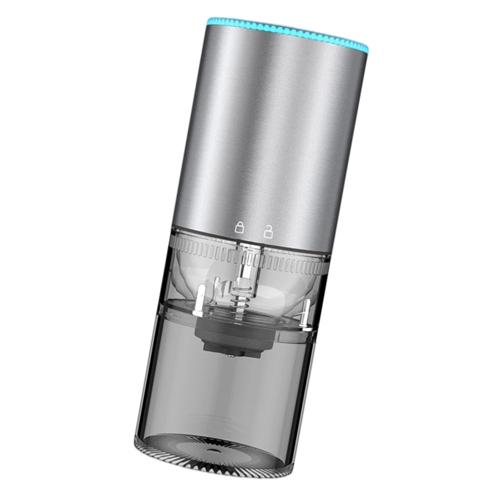 COOLHOOD Portable Electric Coffee Grinder Effective USB Coffee Grinder Bean Pulverizer for Easy Use at Homes or Traveling