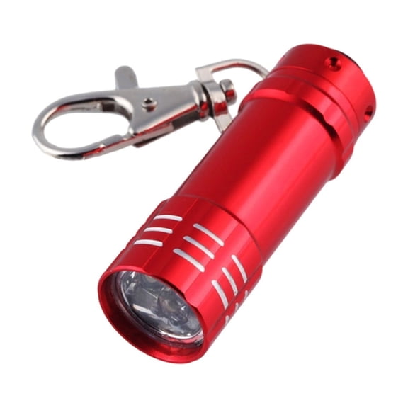 COOLHOOD Portable Miniature Aluminum Flashlight With 3 LED Beam Design Water Resistant For Emergencies and Daily Carry